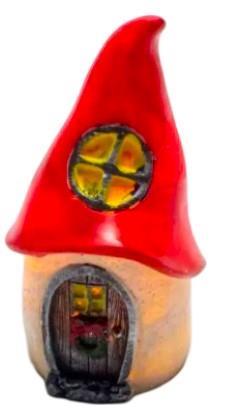 Hišica v obliki palčka z osvetlitvijo