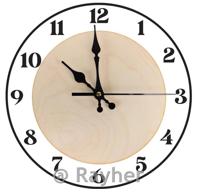 Meccanismo dell’orologio + lancette "Classic bubble"