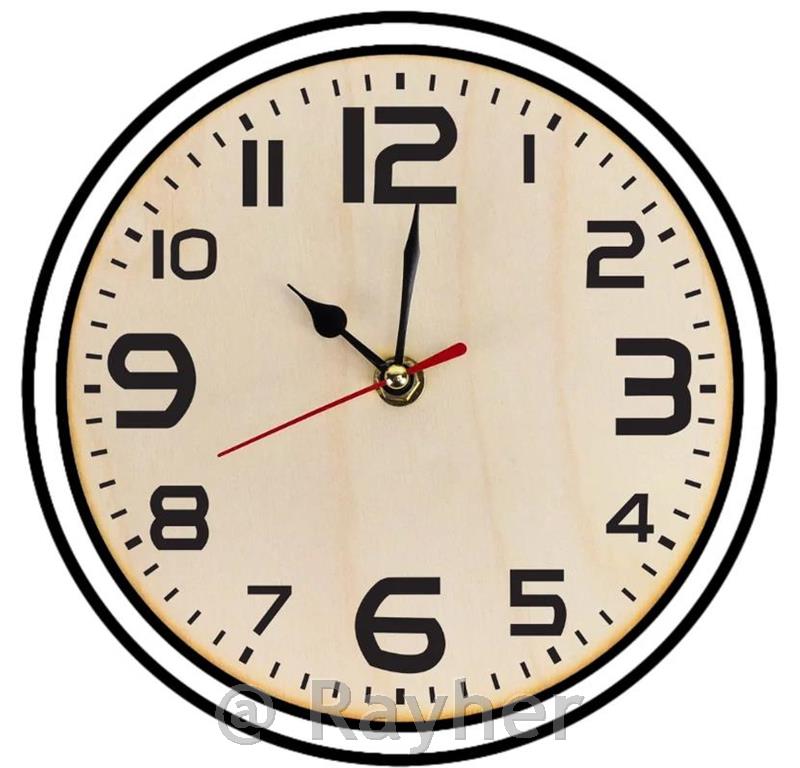 Meccanismo dell’orologio + lancette "Classic+bubble"