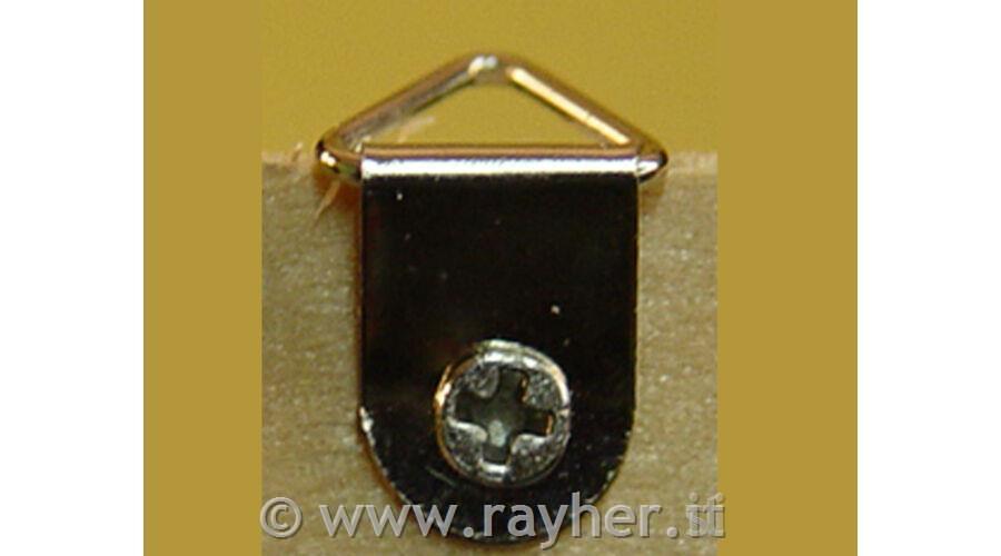 Ganci argento, 1,8x0,8cm, set10