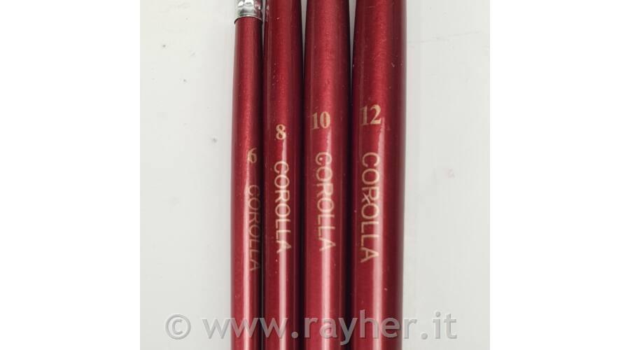 Pennelli per pittura, set 4