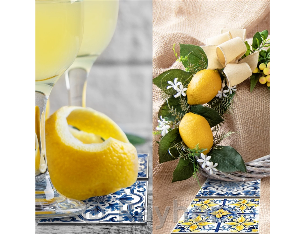 Leseni okraski, Maditeran, set 4