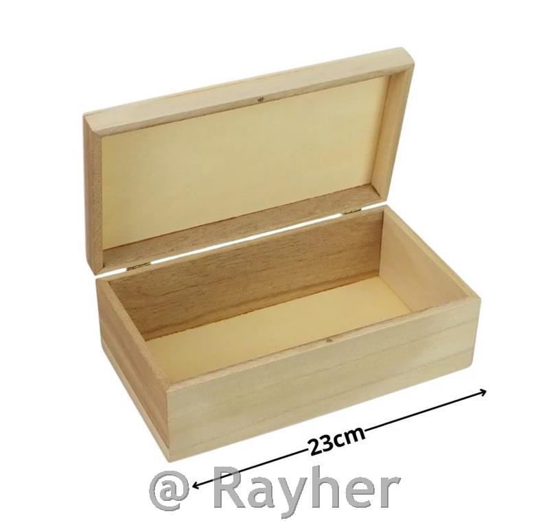 Scatola in legno con chiusura magnetica