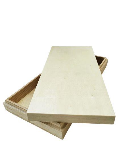 Scatola in legno, 13,5x29x4cm