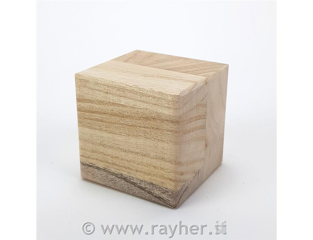 Lesena kocka 5,8x5,8cm