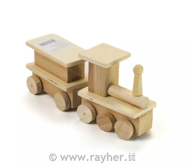 Trenino in legno
