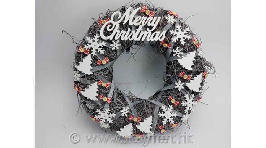 Fiocchi di neve, bianchi, 2.5cm, set 10