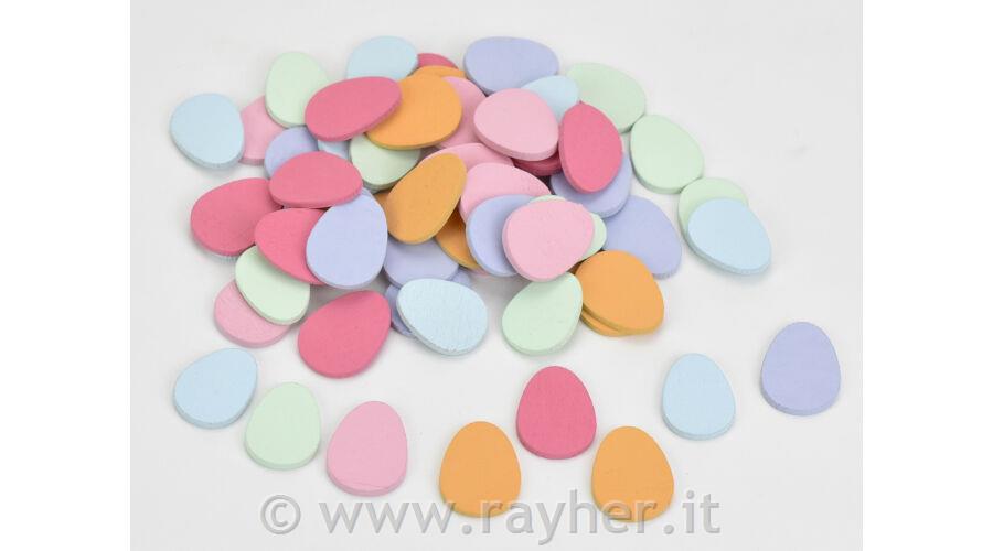 Uova in legno, 3cm, set 20