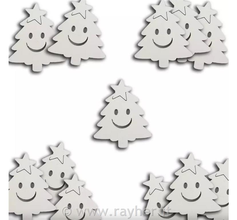Decorazione in legno, Pino sorridenteset 20