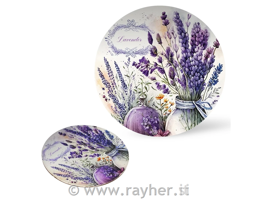 Leseni okras, Sivka, 11.8cm, 1 kos