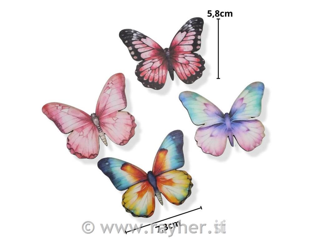 Decorazioni in legno, set4