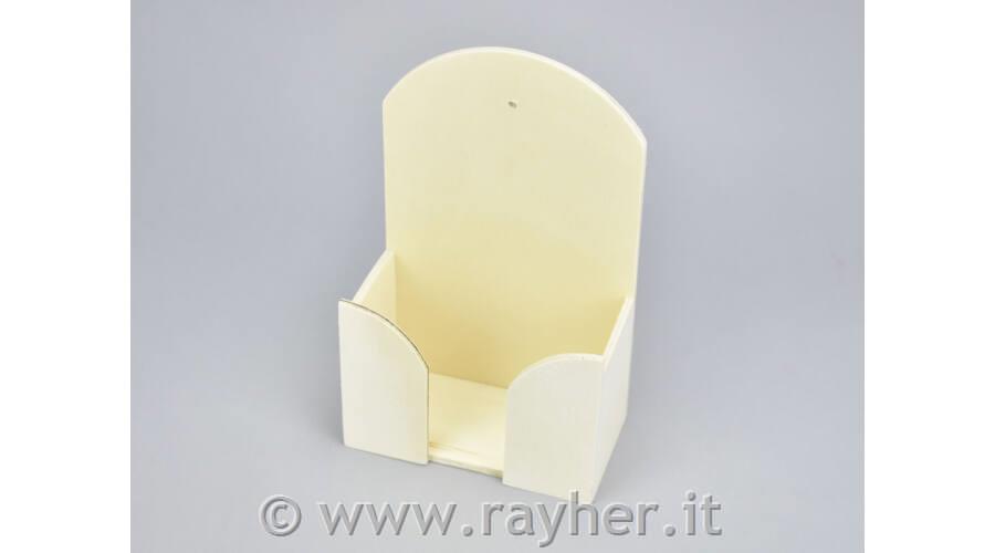 Lesena stojalo za listke 12,6x6,8cm