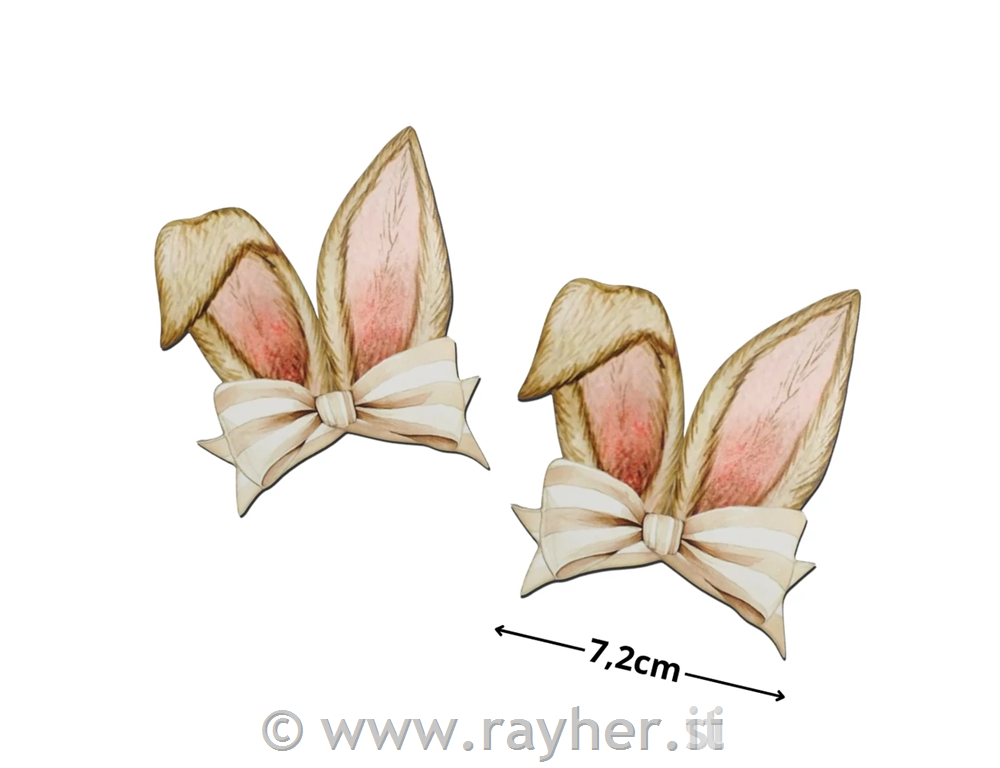 Decorazioni in legno, Orecchie di coniglio