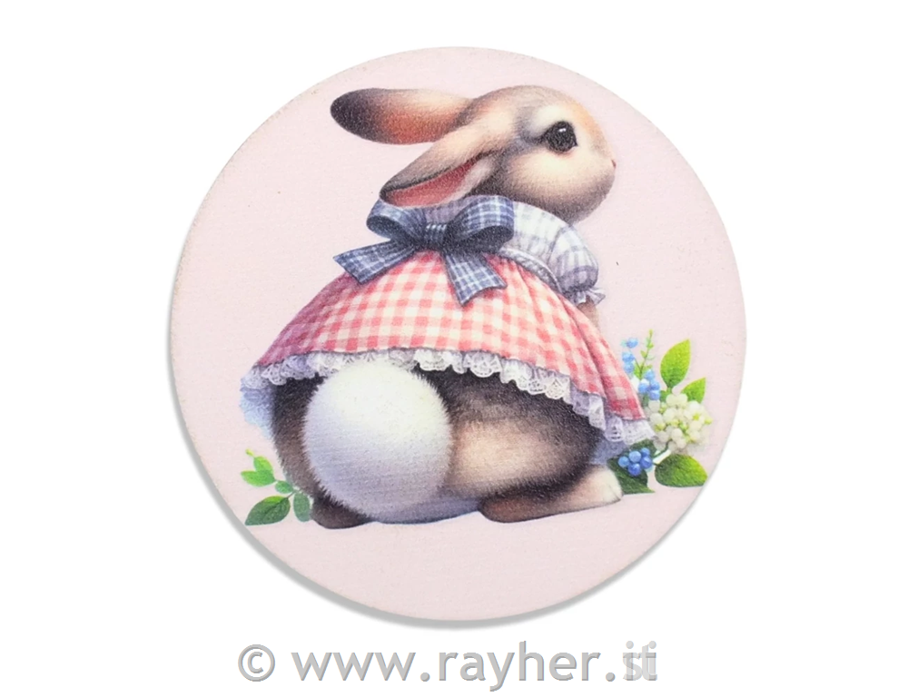 Leseni okras, Vrtni zajček, 11.8cm