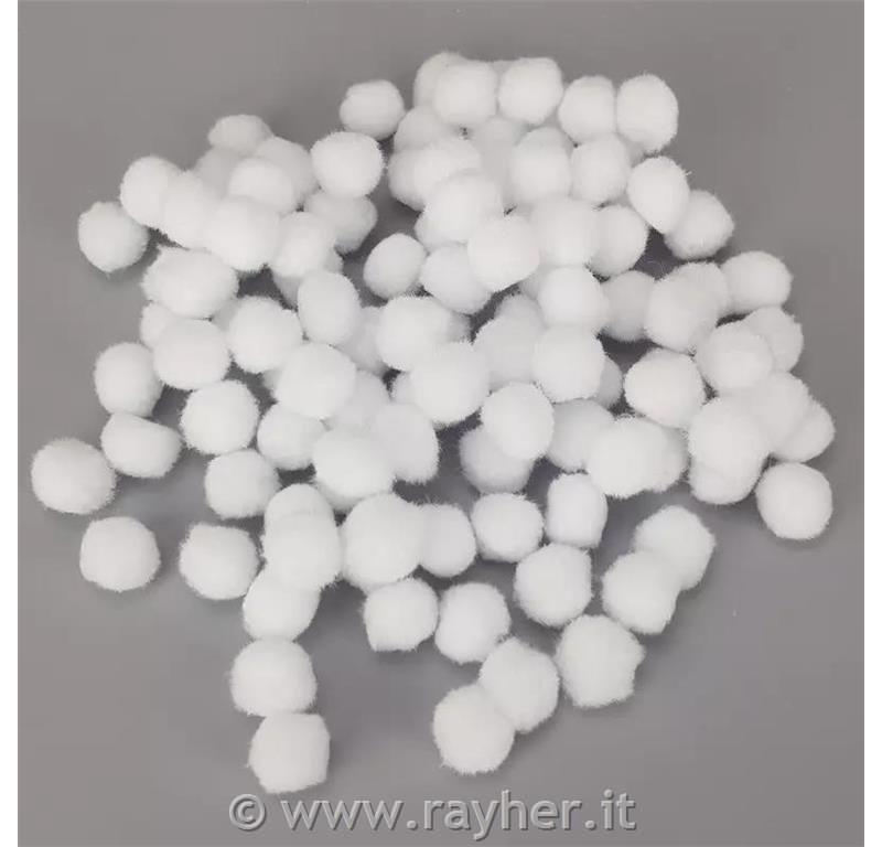 Cofki, beli, 20 mm, 100 kom.