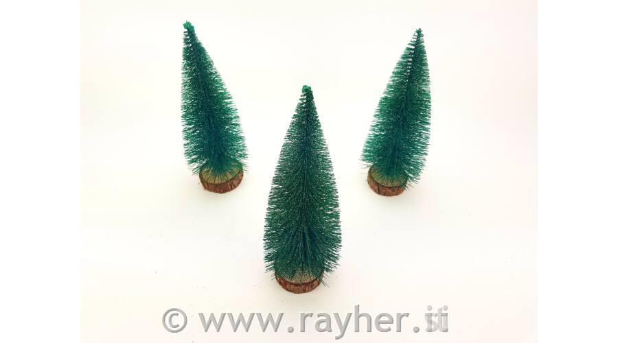 Abete con glitter, 27cm
