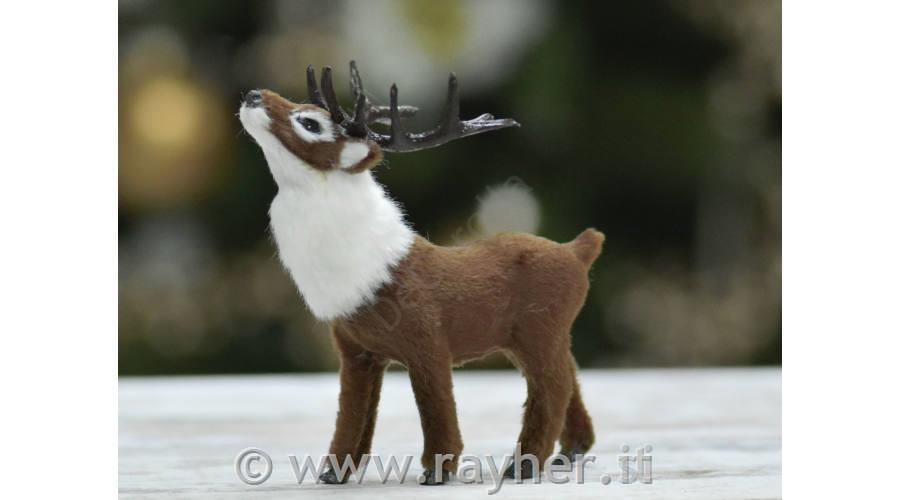 Jelen, rjav, 10.5cm, premium kvaliteta