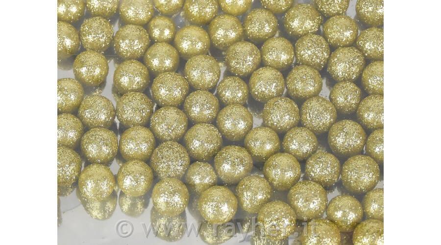 Palline decorative, 1cm, oro