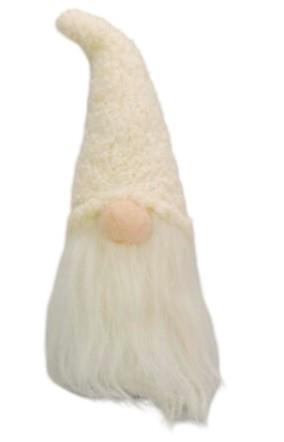 Babbo Natale, bianco, 12cm