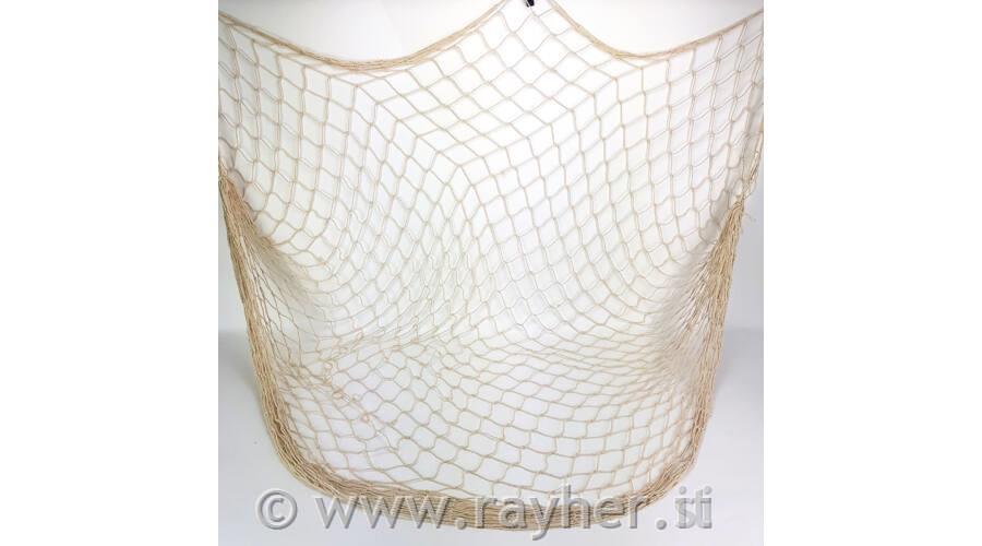 Ribiška mreža dekorativna, bež, 150x200cm