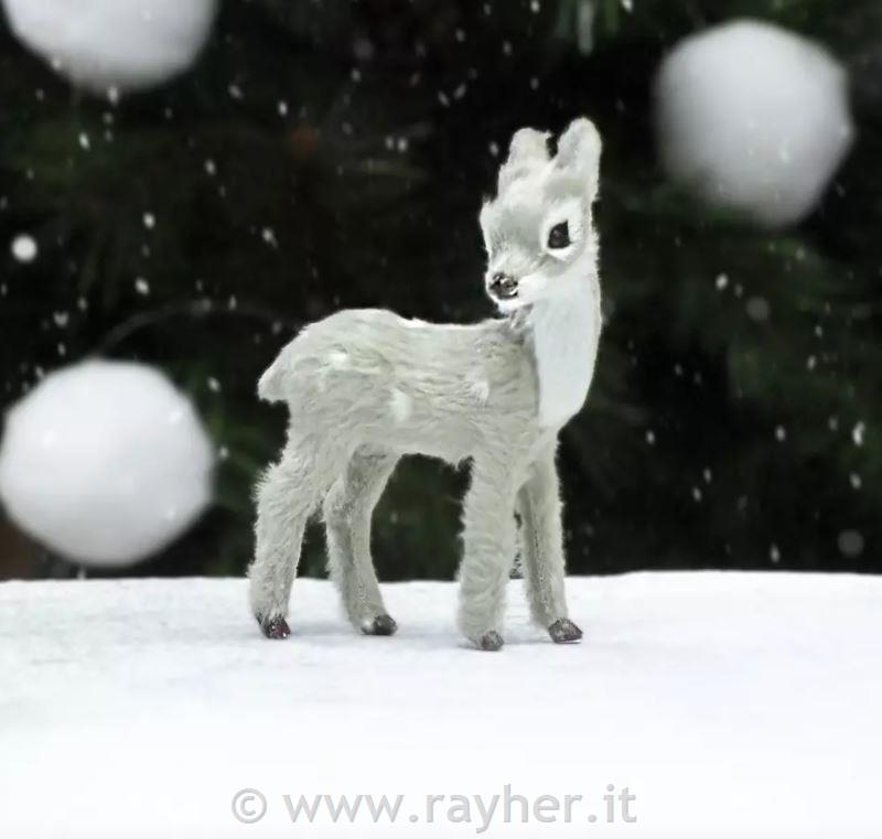 Cervo, grigio, 9,6 cm