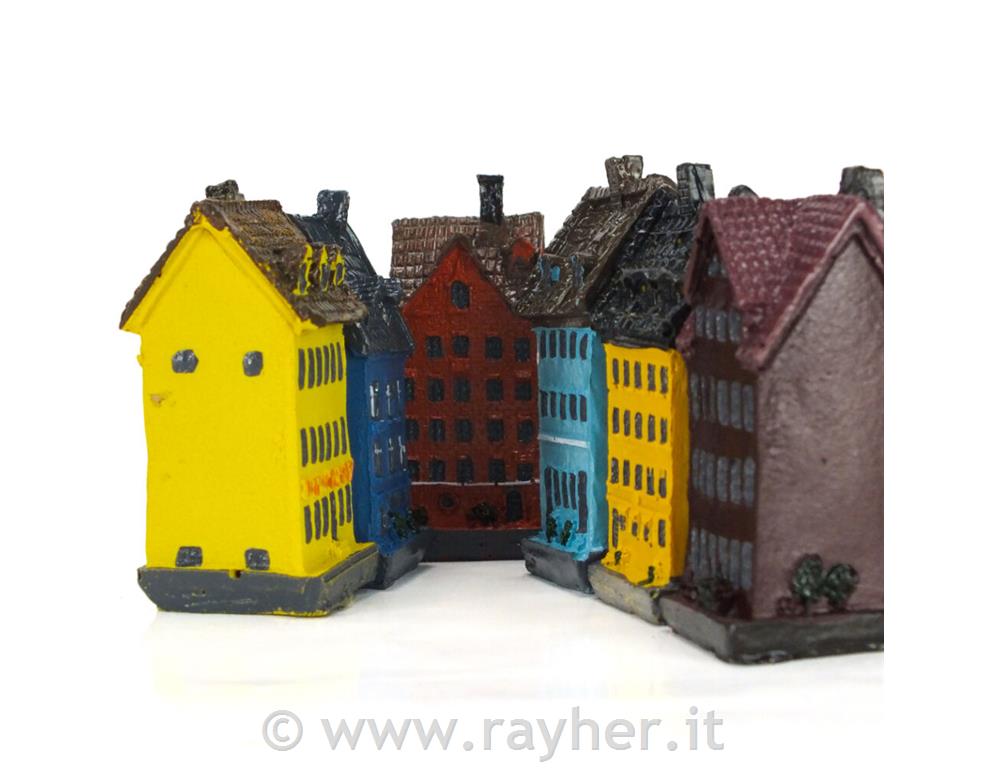 Hišice barvne, set 6