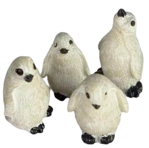 Pinguino, 2 cm, set 4