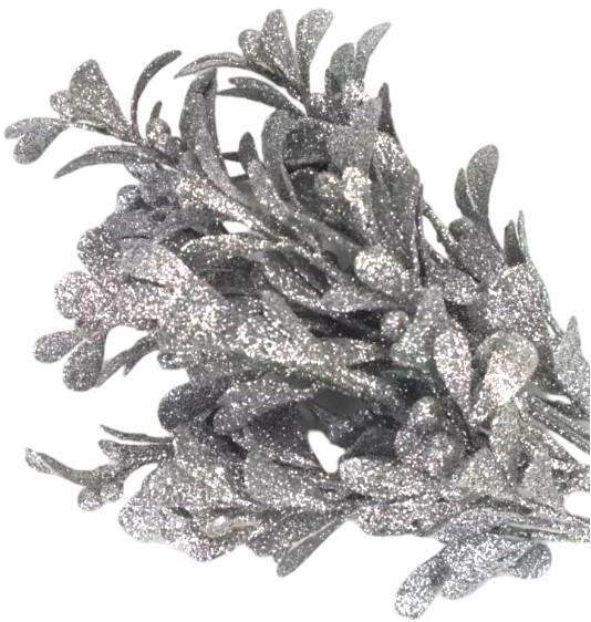 Bacche in un bouquet, con glitter, argen