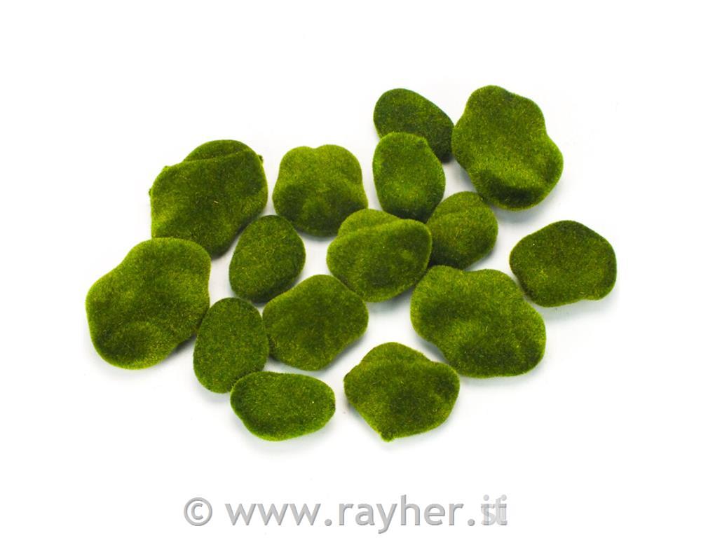 Okrasni mahovni kamni 15 kosov