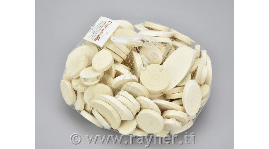 Dischi in legno, 0,50kgDischi in legno, 0,50kgDischi in legno, 0,50kg