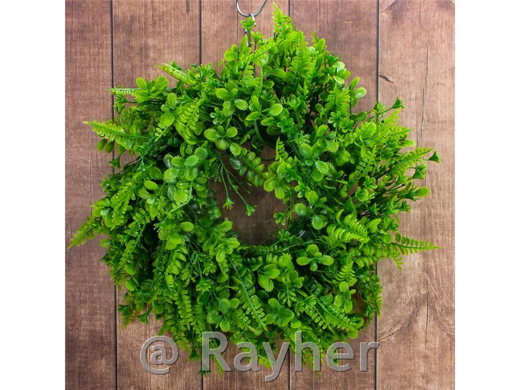 Ghirlanda con verde, 39 cm