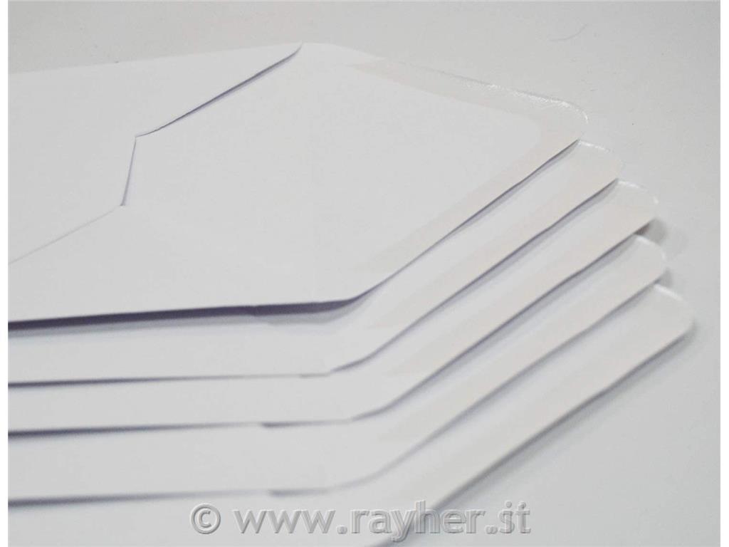 BUSTE + BIGLIETTI, SET 50, 15,2 x 15,2 CBIANCHE