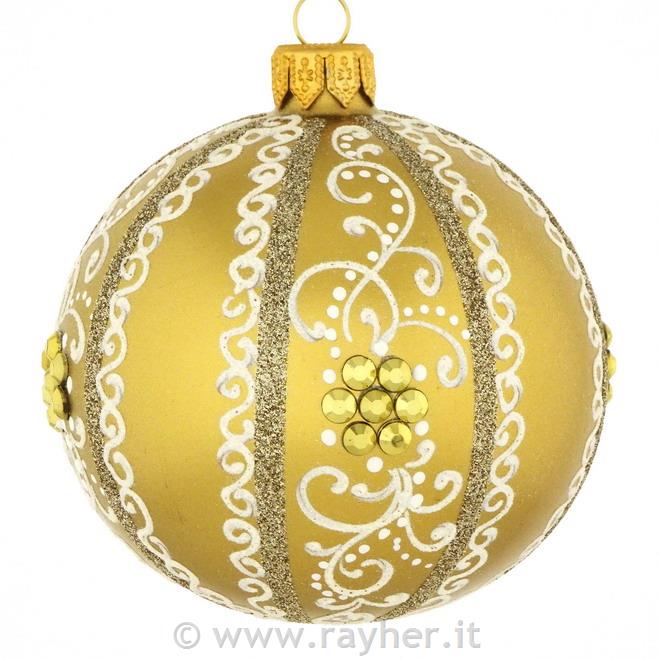 DAGMARA – Pallina di Natale in vetro