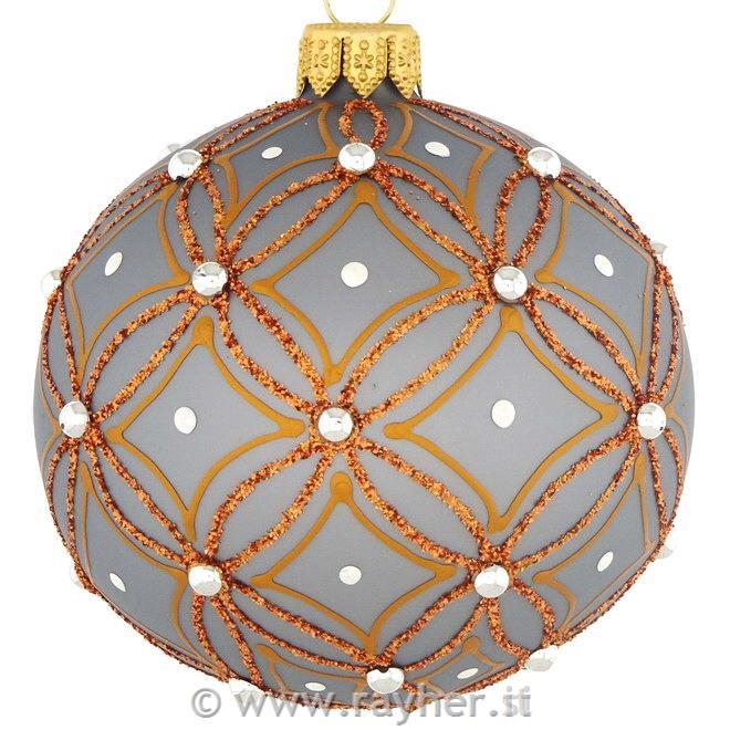 DAGMARA – Pallina di Natale in vetro