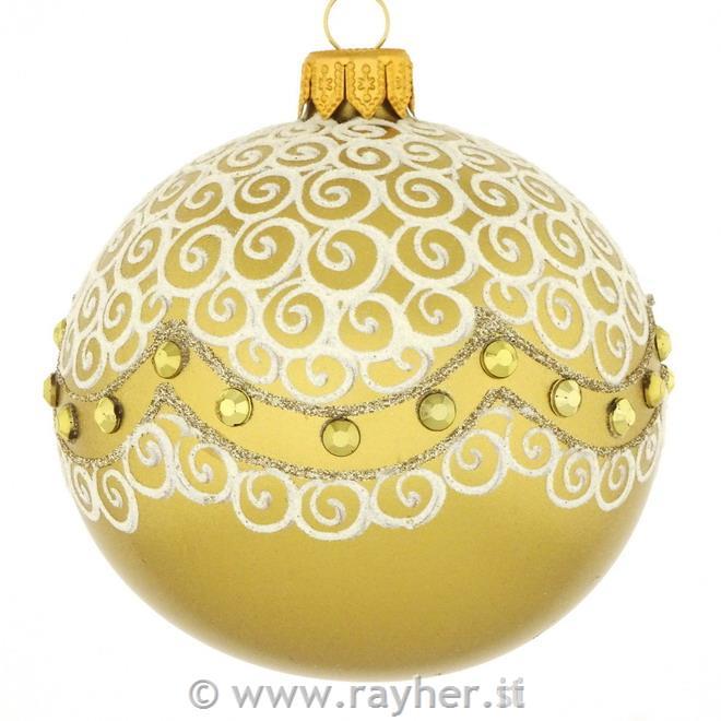 DAGMARA – Pallina di Natale in vetro