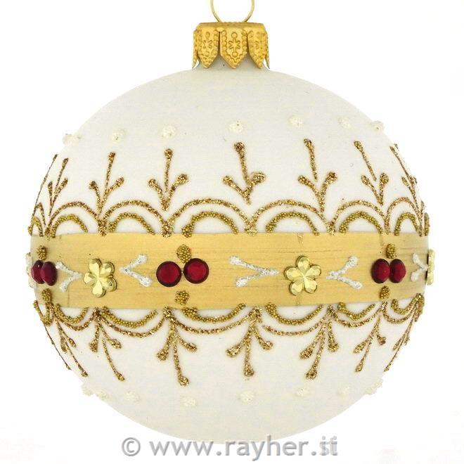 DAGMARA – Pallina di Natale in vetro