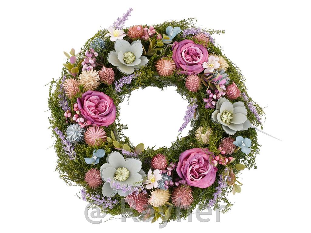 Ghirlanda primaverile dia. 35 cm