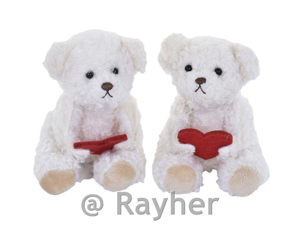 Orsetto con cuore, 9 cm, 1 pz