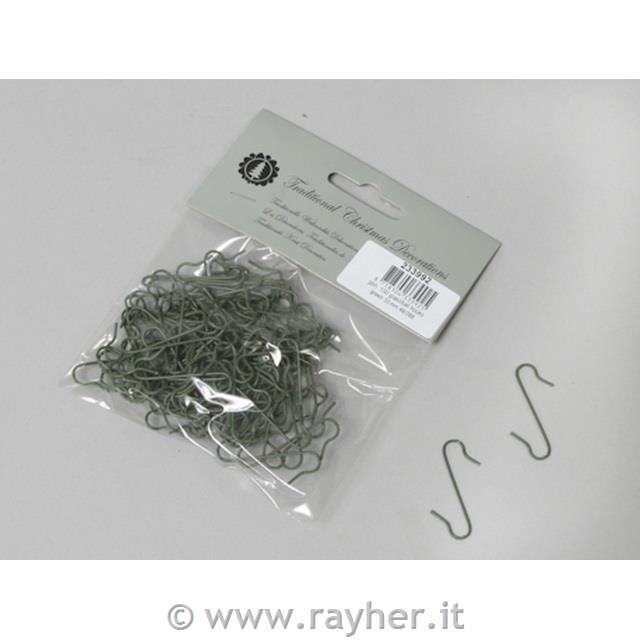 Anelii di filo p.sfereverde, 100 pezzi