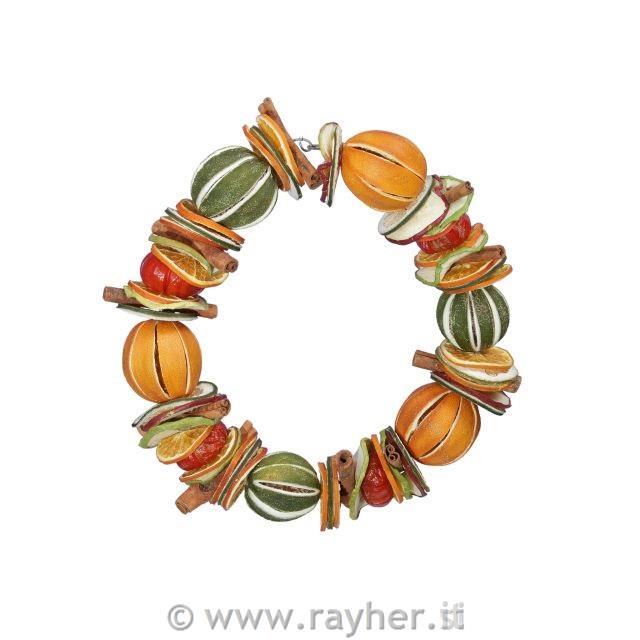 Venček iz suhega sadja, 26cm