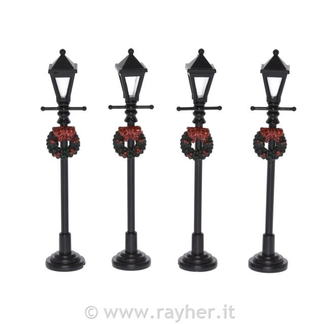 Lučke z venčki, set 4, 10.5cm, dekoracija