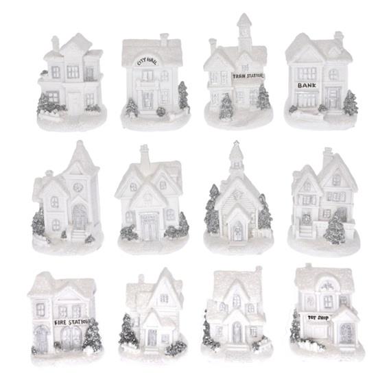 Casa in ceramica bianca, illuminazione