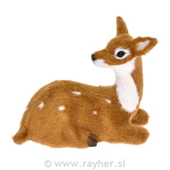 Srnica, ležeča, 9,5x4x7cm