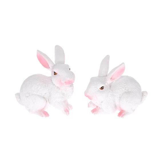 Coniglietto, bianco, 4 cm, 1 pz