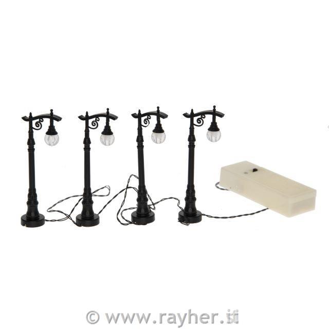 Lanterne, set 4, 10,5cm