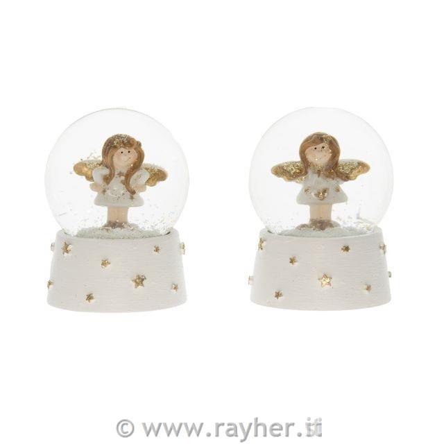 Snežna krogla, Angel, 8.8cm