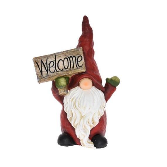 Božični palček, Welcome, 53cm, LED osvetlitev