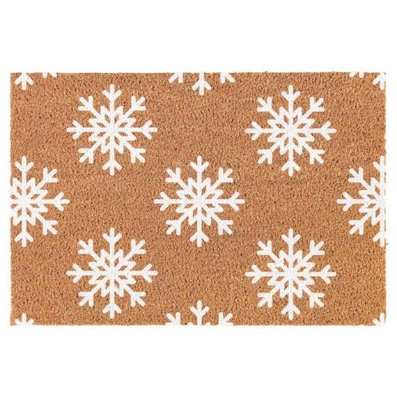 Zerbino 40x60cm, Fiocchi di neve