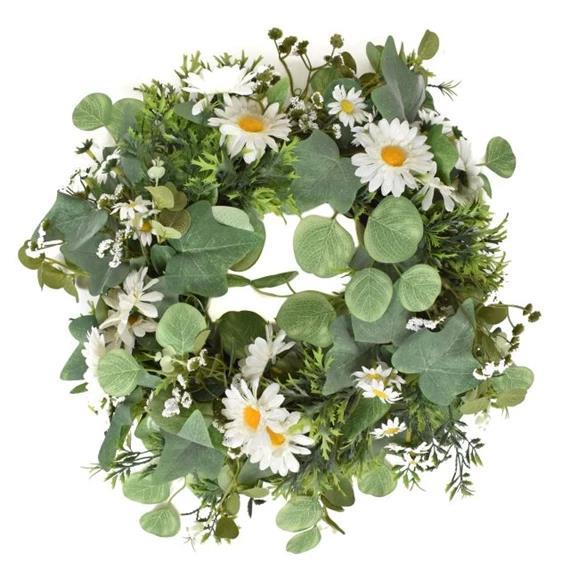 Ghirlanda con margherite, 55 cm
