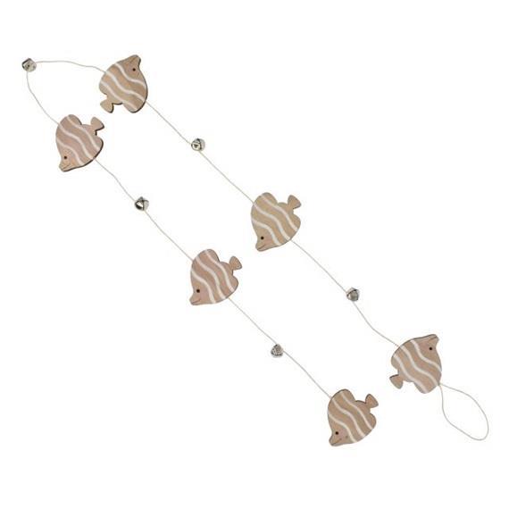 Ribe lesene, obešanka, 120cm